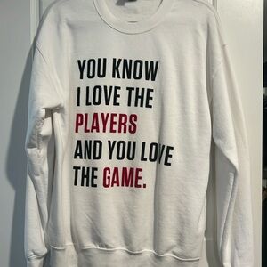 Game day sweatshirt